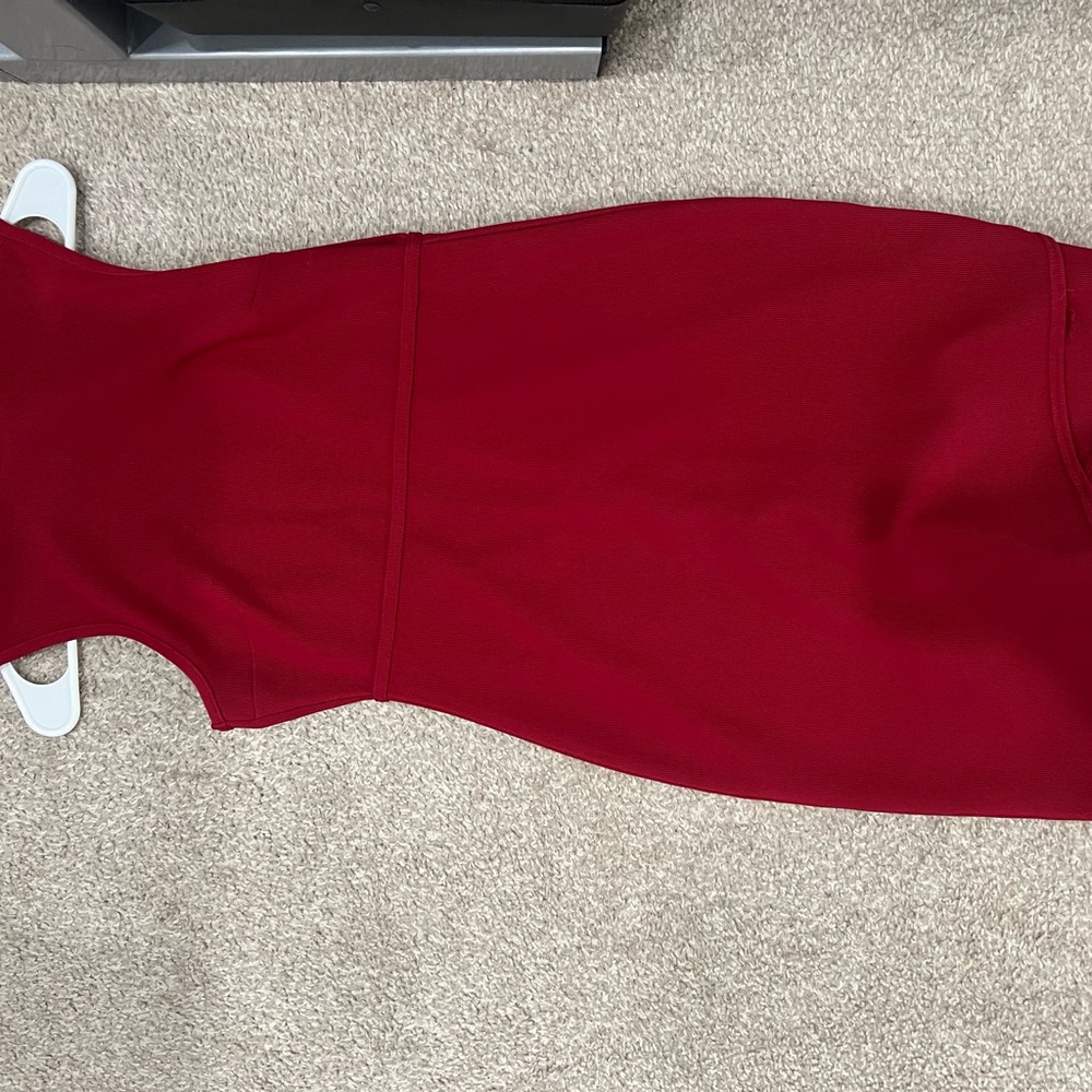 Elegant Red Women's Dress